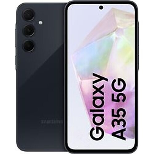 De Samsung Galaxy A35 5G in de kleur awesome navy ...