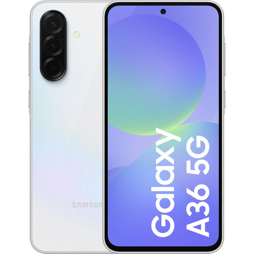 Das Samsung Galaxy A36 128 GB Weiß 5G ist ein ...