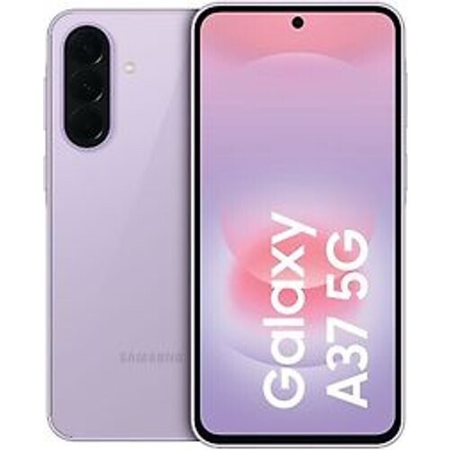 De Samsung Galaxy A37 5G in de kleur lavendel ...
