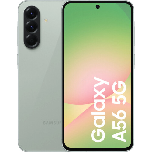 Le Samsung Galaxy A56 128 Go Vert 5G est un ...