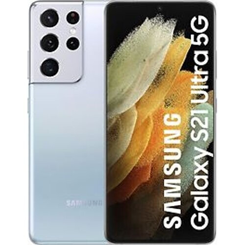 De Samsung Galaxy S21 Ultra 5G Dual SIM in zilver ...