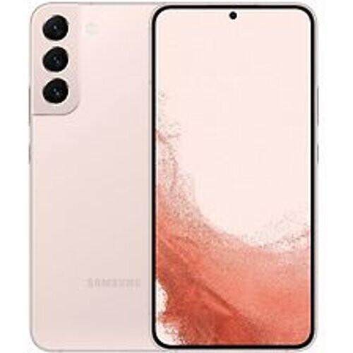 De Samsung Galaxy S22 Plus in een opvallende roze ...