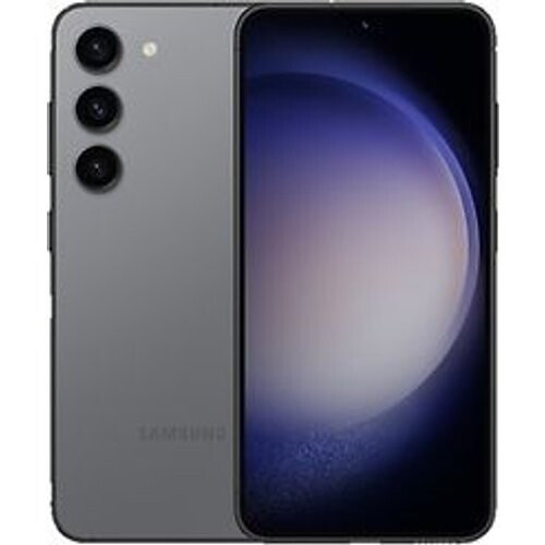 De Samsung Galaxy S23 in de kleur grafiet ...