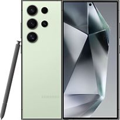De Samsung Galaxy S24 Ultra in titanium green ...