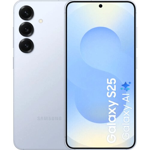 De Samsung Galaxy S25 128GB Lichtblauw 5G is een ...