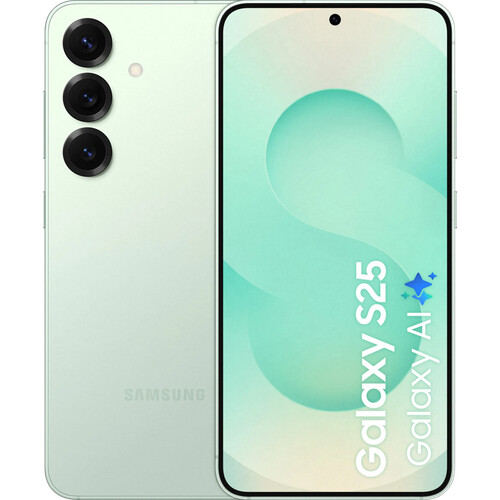 Das Samsung Galaxy S25 256 GB Mintgrün 5G ist ...