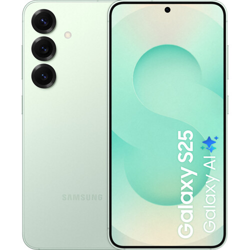 Das Samsung Galaxy S25 512 GB Mintgrün 5G ist ...