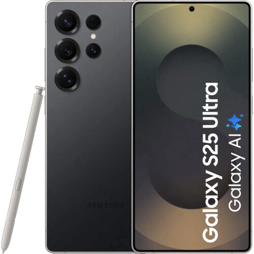 Le Samsung Galaxy S25 Ultra 256 Go Noir 5G est un ...