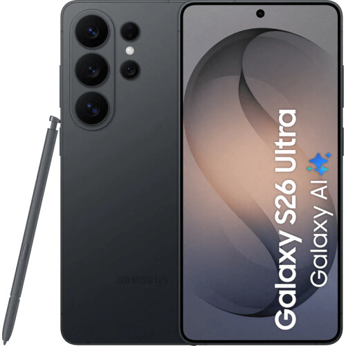 De Samsung Galaxy S26 Ultra 256GB Zwart 5G is een ...