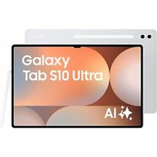 De Samsung Galaxy Tab S10 Ultra in platinum silver ...