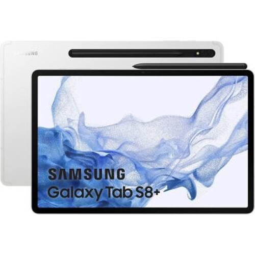 Samsung Galaxy Tab S8+ (X806B) 5G 256GB silber. ...