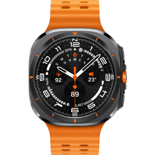 Met de Samsung Galaxy Watch Ultra 4G Grijs/Oranje ...