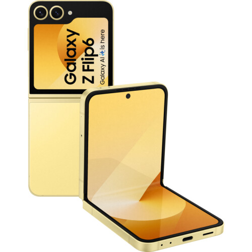 Le Samsung Galaxy Z Flip 6 256 Go Jaune 5G est un ...