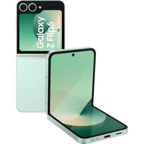 Le Samsung Galaxy Z Flip 6 256 Go Menthe 5G est un ...