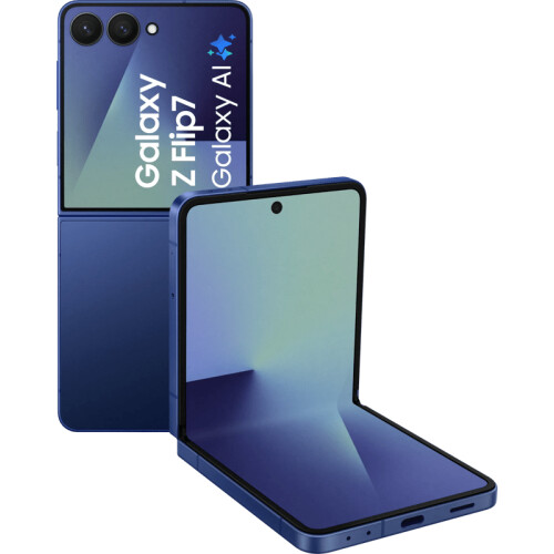 Ouvrez le Samsung Galaxy Z Flip 7 256 Go Bleu 5G ...