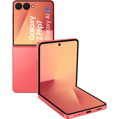 Klap de Samsung Galaxy Z Flip 7 256GB Rood 5G open ...