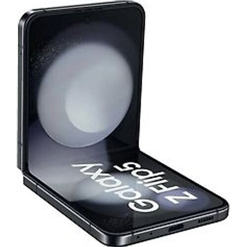 De Samsung Galaxy Z Flip5 5G in de kleur grafiet ...