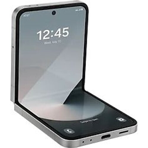 De Samsung Galaxy Z Flip6 in de kleur silver ...