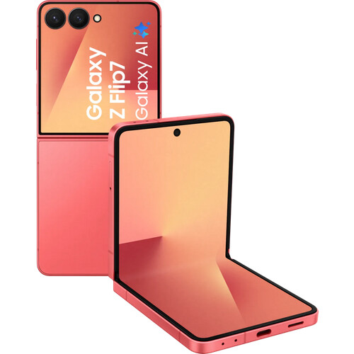 Klappe das Samsung Galaxy Z Flip7 256 GB Rot 5G ...