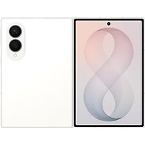 De Samsung Galaxy Z Fold8 in cream is een ...
