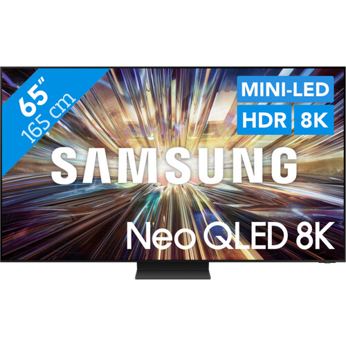 Met het 8K scherm van deze Samsung Neo QLED 8K ...