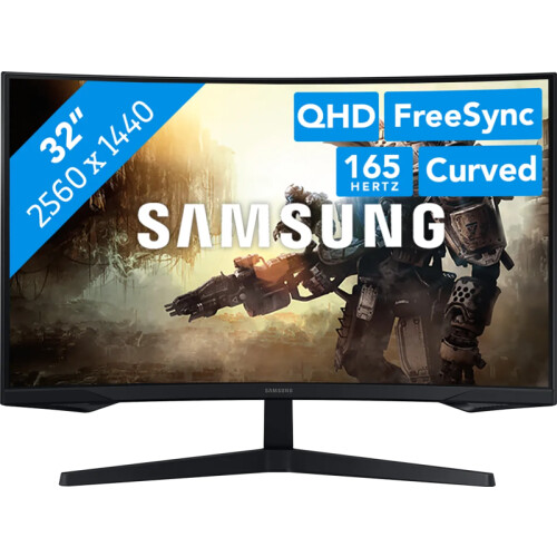 Met de Samsung Odyssey G5 LS32CG552EUXEN zie je ...