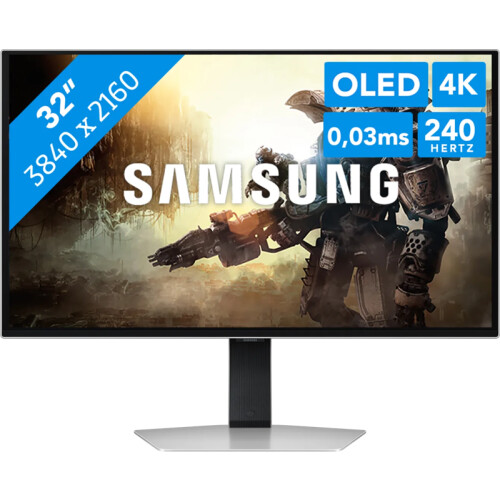 Met de Samsung Odyssey LS32FG812SUXEN speel je ...