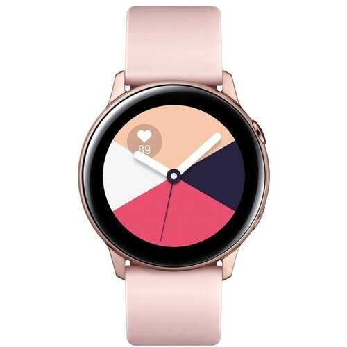 The rose gold Samsung Galaxy Watch Active is ...