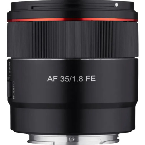 Le Samyang 35 mm f/1.8 AF Sony FE est un objectif ...