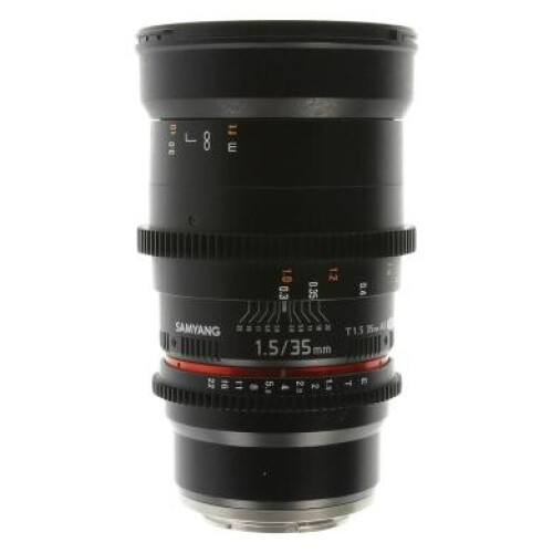 Samyang 35mm 1:1.5 AS UMC II VDSLR für Sony E ...