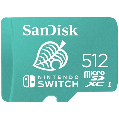 De SanDisk Nintendo Switch - microSDXC 512GB is de ...