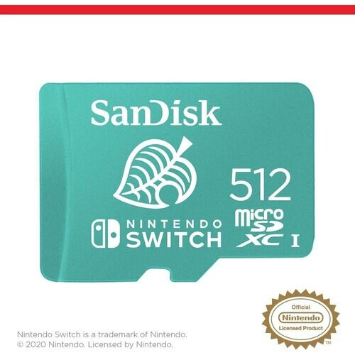 SANDISK microSDXC Nintendo -Licensed Memory Card ...