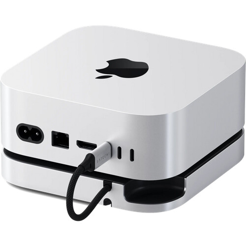 Mit dem Satechi USB-C Mac Mini M4 Stand & Hub mit ...