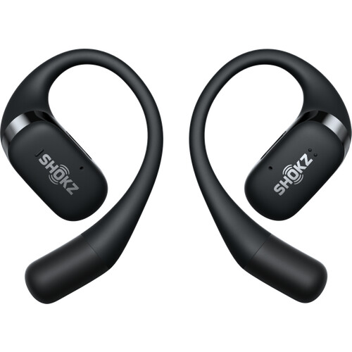 Mit den Shokz OpenFit Schwarz kannst du Musik ...