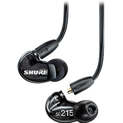 Shure SE215-K-E Earbud Earphones - Black ...