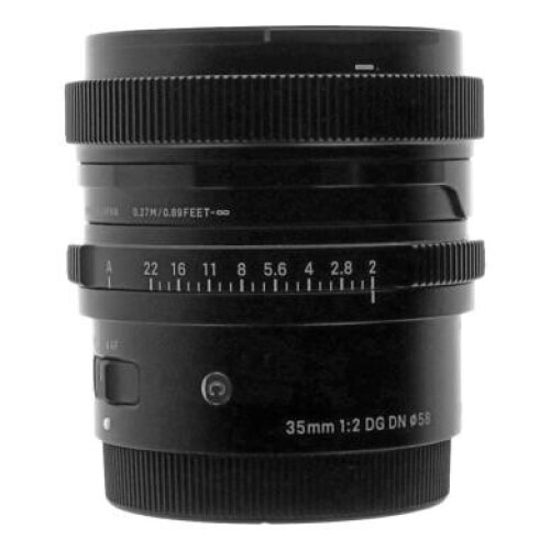 Sigma pour Sony E 35mm 1:2.0 Contemporary DG DN ...