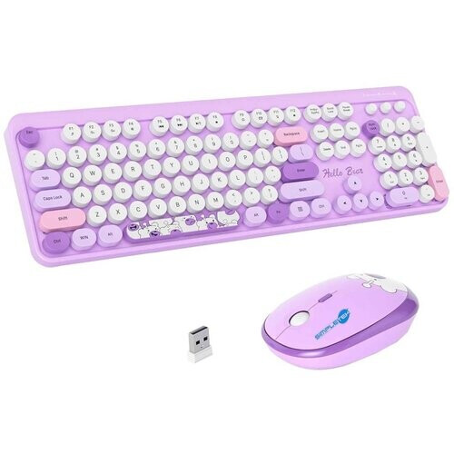 Simpletek Teclado QWERTY Inglés (US) Wireless ...