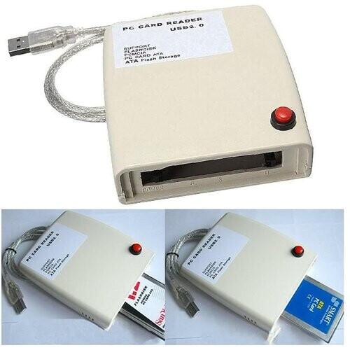 Simpletek USB Card Reader ATA PCMCIA Flash 68 Pin ...