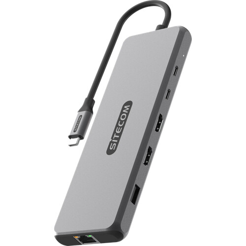 Arbeite mit dem Sitecom 10-in-1 USB 4 Power ...