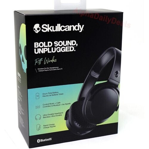 NEW Skullcandy Riff Wireless Bluetooth On-Ear ...