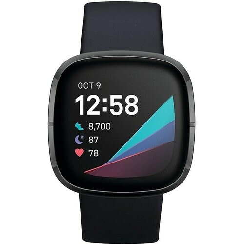 Cardio GPS Fitbit Sense - Black ...