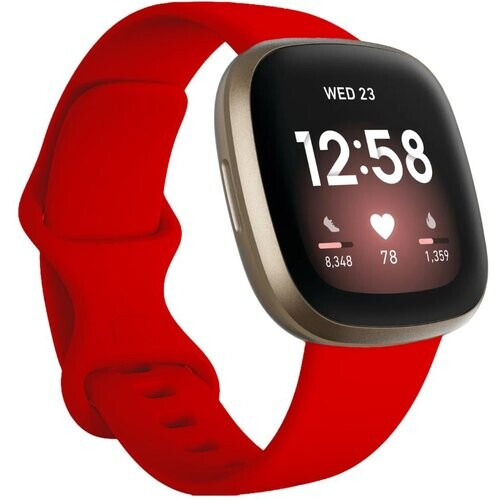 Fitbit Smart Watch Versa 3 HR GPS - Red ...
