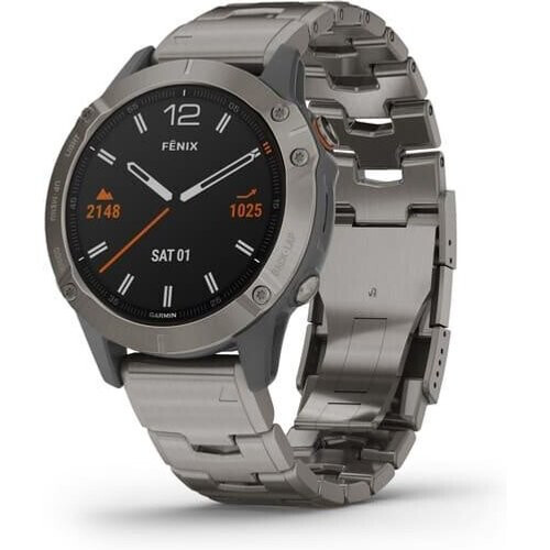 Garmin Fenix 6 Sapphire Edition GPS Titanium + ...