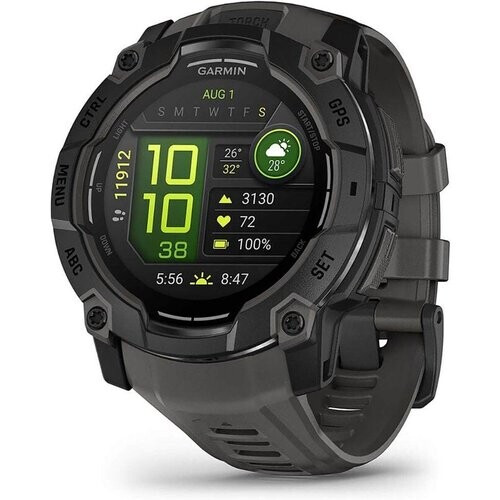 Smart Watch Garmin Instinct 3 50mm AMOLED Charcoal ...