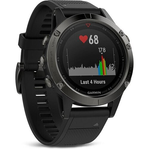 Garmin Smart Watch Fenix 5 HR GPS - Grey/Black ...
