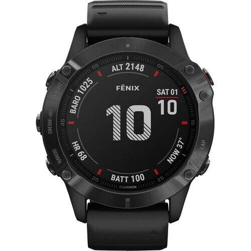 Garmin Smart Watch Fénix 6 HR GPS - Black ...