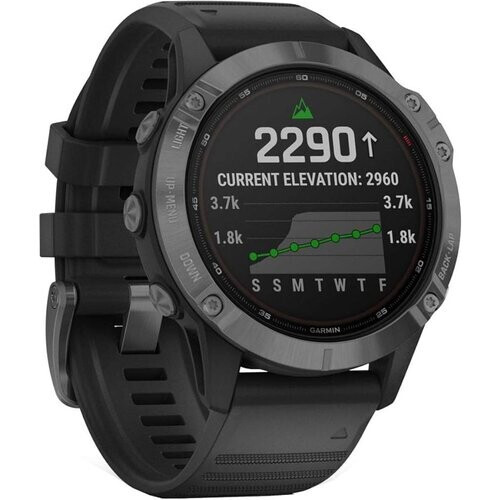 Garmin Smart Watch Fenix 6S Pro HR GPS - Grey ...