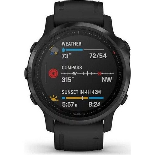 Garmin Smart Watch Fenix 6S Pro HR GPS - Black ...