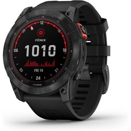Garmin Smart Watch Fenix 7 Solar HR GPS - Black ...