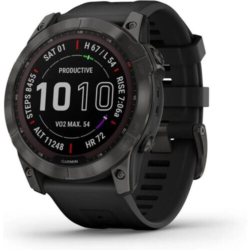 Smart Watch Garmin GPS fēnix 7X – Sapphire ...